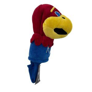 Kansas Jayhawks Mascot Jumbo Golf Club Headcover NWT Plush KU Logo Collegiate